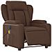Poltrona Massaggiante Elettrica Marrone in Similpelle - Foto miniatura 3