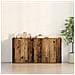 Consolle 2 pezzi Legno Antico 79x38x80 cm Legno Ingenerizzato - Foto miniatura 4