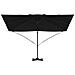 Ombrellone Cantilever Nero - Foto miniatura 5