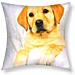 Set Di 2 Copricuscini 40x40 Cm Design Cane Da Pelliccia - Foto miniatura 1