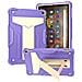 Custodia Per Amazon Fire Hd 10 Armata Con Supporto Viola - Foto miniatura 1