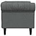 Poltrona Chesterfield Grigio scuro 78.5 x 74.5 x 74.5 cm - Foto miniatura 5