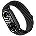 Cinturino In Nylon Con Motivo Montano Selvaggio Compatibile Con Xiaomi Mi Band Serie 10/9/8 Black - Foto miniatura 2