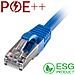 65-4010B cavo di rete Blu 1 m Cat6a S /FTP (S-STP) - Foto miniatura 1