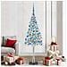 Albero di Natale con 300 LED Bianco 180 cm PE e Acciaio - Foto miniatura 2