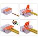 Set Di Connettori Rapidi 90 Pezzi - Versatilità E Durata | 250v, 32a, 0.14-4mm² | Uso In Motori, Artigianato, Elettronica - Foto miniatura 3