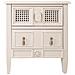 Comodino In Legno Laccato 46x32x52 Beige - Foto miniatura 3