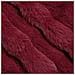 Coperta antiscivolo in finta di coniglio Olite Rosso Bordeaux - Foto miniatura 8