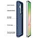 Cover per Galaxy A37 5G - TPU+PC, Blu Oscuro - Foto miniatura 2