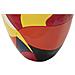 Vaso Rubic Multicolor In Resina A Decoro Astratto 29x59 Cm - Foto miniatura 4