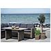 Set Di 2 Cesti Gili Rotondi In Rattan Kubu Naturale Con Manici - 30 E 40 Cm - Foto miniatura 4