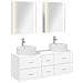 Set di mobili per il bagno 5 pcs Bianco - Foto miniatura 1