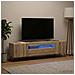 Mobile TV LED Rovere Sonoma Legno ingegnerizzato - Foto miniatura 2