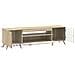 Mobile TV LED Rovere Sonoma Legno ingegnerizzato - Foto miniatura 5