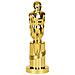 Statuina Dorata In Plastica Taglia Unica - Foto miniatura 1