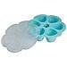 Piatto Congelatore Multi Porzione In Silicone 6x150ml Blu 912456 - Foto miniatura 2