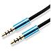 ICSB-3535BL - Cavo Audio Stereo Jack 3.5 mm M / M 1,5m Azzurro - Foto miniatura 1