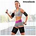 ig813635 Bande Sportive con Effetto Sauna per Braccia E Gambe (Confezione da 4), Unisex Adulto, Nero, Taglia Unica - Foto miniatura 5