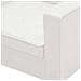 Poltrona Con Rivestimento In Similpelle 75x70x75 Cm Bianco - Foto miniatura 6