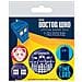 Internazionale Piramide Doctor Who Exterminate Badge, Multicolore, 10 X 12,5 X 1,3 Centimetri - Foto miniatura 1