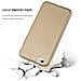 Custodia Compatibile Con Apple Iphone 6 / Iphone 6s In Oro Metallico - Coperchio Protettivo In Silicone Tpu Flessibile - Foto miniatura 5