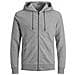 Basic Sweat Zip Hood Noos Felpa Con Cappuccio Uomo Taglia L - Foto miniatura 1