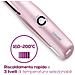 Hs20 Piastra Portatile Cordless Per Capelli Rosa - Foto miniatura 2