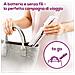 Hs20 Piastra Portatile Cordless Per Capelli Rosa - Foto miniatura 4