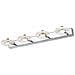 Applique Moderna A Led Cromo, Bianco Caldo 3000k 840lm - Foto miniatura 1