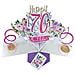 Second Nature Popup Femminile 70 Compleanno Pop Up Card Con Fiori - Foto miniatura 1
