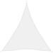Parasole a Vela Oxford Triangolare 5x6x6 m Bianco - Foto miniatura 1