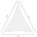 Parasole a Vela Oxford Triangolare 5x6x6 m Bianco - Foto miniatura 6