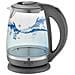 Bollitore Ad 1286 Standard, 2200 W, 2 L, Plastica / vetro, Grigio / trasparente, Base Girevole A 360° - Foto miniatura 18