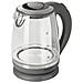 Bollitore Ad 1286 Standard, 2200 W, 2 L, Plastica / vetro, Grigio / trasparente, Base Girevole A 360° - Foto miniatura 12