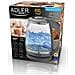Bollitore Ad 1286 Standard, 2200 W, 2 L, Plastica / vetro, Grigio / trasparente, Base Girevole A 360° - Foto miniatura 5