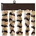 Zanzariera Beige e Marrone 100x220 cm Ciniglia - Foto miniatura 3