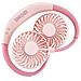 86694 nebulizzatore e ventilatore portatile personale Rosa Neck fan - Foto miniatura 4