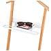 Indossatore In Bamboo Domopak Living Con Svuota Tasche, 43,5x102,34cm Marrone - Foto miniatura 2