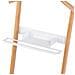 Indossatore In Bamboo Domopak Living Con Svuota Tasche, 43,5x102,34cm Marrone - Foto miniatura 6
