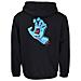 Men's Hoodie Screaming Hand Chest Black - M - Foto miniatura 1