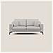 Prestige Divano Moderno In Microfibra T11 Grigio Chiaro - Foto miniatura 1