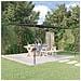 Gazebo Antracite 4x4 M 180 G /m Tessuto E Acciaio - Foto miniatura 1
