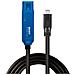43381 cavo USB USB 3.2 Gen 1 (3.1 Gen 1) 8 m USB C USB A Nero, Blu - Foto miniatura 1