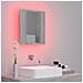 Mobile Da Bagno Grigio Sonoma 40x12x45cm In Legno Multistrato - Foto miniatura 3