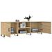 Mobile Porta Tv Rovere Sonoma 150x30x50 Cm In Legno Multistrato - Foto miniatura 5