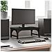 Supporto Per Monitor Nero 37x23x14 Cm Legno Multistrato - Foto miniatura 1