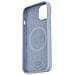 Cover Icon In Silicone Per Iphone 14 Plus Compatibile Con Magsafe, Blu - Foto miniatura 2