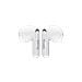 Yavi Auricolare True Wireless Stereo (TWS) In-ear Musica e Chiamate USB tipo-C Bluetooth Bianco - Foto miniatura 6