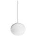 Lampadario A Sospensione Contemporaneo Cotton Metallo Bianco G9 4w Ip20 - Foto miniatura 1