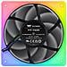 TOUGHFAN 14 RGB Case per computer Ventilatore 14 cm Bianco 3 pz - Foto miniatura 2